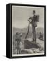 On the Look Out, Infantry Soldiers of the Greek Army-Richard Caton Woodville II-Framed Stretched Canvas