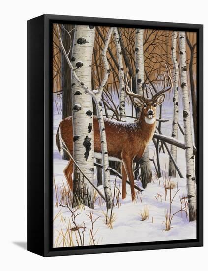 On the Lookout-William Vanderdasson-Framed Stretched Canvas