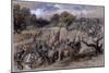 On the March, 1874-John Gilbert-Mounted Giclee Print