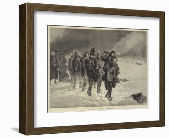 On the March from Moscow-Laslett John Pott-Framed Giclee Print