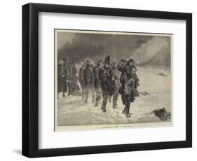 On the March from Moscow-Laslett John Pott-Framed Giclee Print