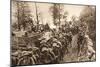 On the March to Cividale, 1917 (B/W Photo)-German photographer-Mounted Giclee Print