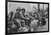 'On the March to Kumassi: A Halt for Dinner', 1902-Unknown-Framed Photographic Print