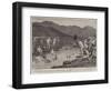 On the March with the Tirah Expedition, a Dip in the Kohat Stream-Henry Marriott Paget-Framed Giclee Print