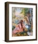 On the Meadow-Pierre-Auguste Renoir-Framed Giclee Print