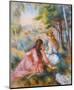 On the Meadow-Pierre-Auguste Renoir-Mounted Giclee Print