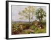 On the Minnow Stream, Dorking, Surrey-Charles Collins-Framed Giclee Print