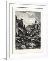 On the Missisquoi. Usa. Missisquoi River Is a Tributary of Lake Champlain-null-Framed Giclee Print