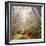 On The Misty Woods Trail-Vincent James-Framed Premium Photographic Print