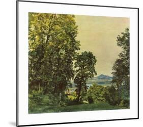 On the Moenchsberg Near Salzburg-Rudolph von Alt-Mounted Collectable Print