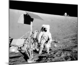 On The Moon-null-Mounted Giclee Print