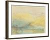 On the Mosell, Near Traben Trarabach, C.1841-J. M. W. Turner-Framed Giclee Print