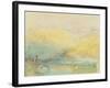 On the Mosell, Near Traben Trarabach, C.1841-J. M. W. Turner-Framed Giclee Print