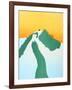 On The Mountain-Stephen Huneck-Framed Giclee Print