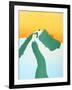 On The Mountain-Stephen Huneck-Framed Giclee Print