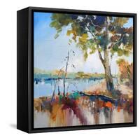 On the Murray-Craig Trewin Penny-Framed Stretched Canvas