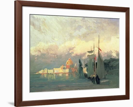 On the Neva-Fedor Aleksandrovich Vasiliev-Framed Giclee Print