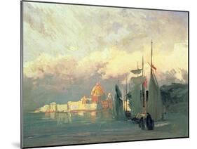 On the Neva-Fedor Aleksandrovich Vasiliev-Mounted Giclee Print