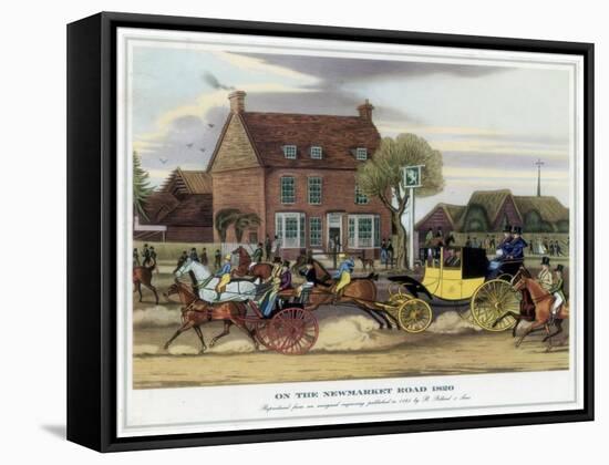 On the Newmarket Road, 1820-null-Framed Stretched Canvas