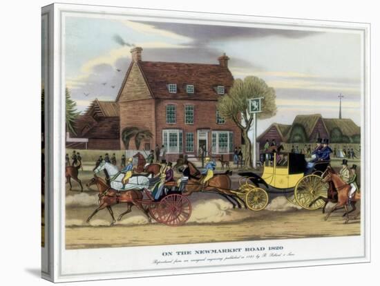 On the Newmarket Road, 1820-null-Stretched Canvas