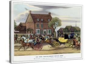 On the Newmarket Road, 1820-null-Stretched Canvas