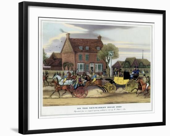 On the Newmarket Road, 1820-null-Framed Giclee Print