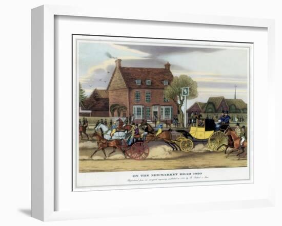 On the Newmarket Road, 1820-null-Framed Giclee Print