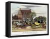 On the Newmarket Road, 1820-null-Framed Stretched Canvas