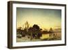 On the Nile, C.1875-Herman David Salomon Corrodi-Framed Giclee Print