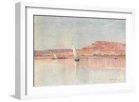 'On The Nile', c1900-Wilfrid Williams Ball-Framed Giclee Print