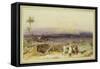 On the Nile, Egypt, 1846-William Clarkson Stanfield-Framed Stretched Canvas