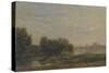 On the Oise, 1863-Charles Francois Daubigny-Stretched Canvas