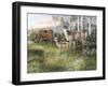 On the Old Road-Trevor V. Swanson-Framed Premium Giclee Print