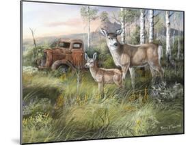 On the Old Road-Trevor V. Swanson-Mounted Giclee Print