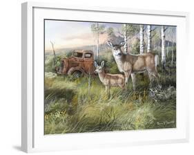 On the Old Road-Trevor V. Swanson-Framed Giclee Print