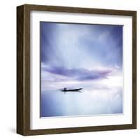 On The Open Water-Jurek Nems-Framed Art Print