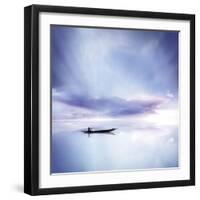 On The Open Water-Jurek Nems-Framed Art Print