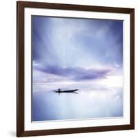 On The Open Water-Jurek Nems-Framed Art Print