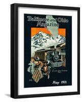 On the Oroyo Railroad, Peru-Steffan-Framed Giclee Print