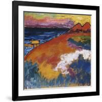 On the Ostsee; an Der Ostsee, 1911-Alexej Von Jawlensky-Framed Giclee Print