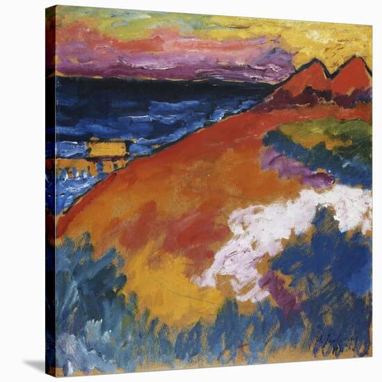 On the Ostsee; an Der Ostsee, 1911-Alexej Von Jawlensky-Stretched Canvas