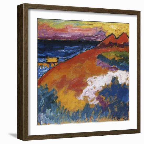 On the Ostsee; an Der Ostsee, 1911-Alexej Von Jawlensky-Framed Giclee Print