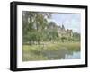 On the Ouse at Hemingford Grey, 1890-William Fraser Garden-Framed Giclee Print