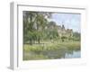 On the Ouse at Hemingford Grey, 1890-William Fraser Garden-Framed Giclee Print