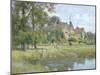 On the Ouse at Hemingford Grey, 1890-William Fraser Garden-Mounted Giclee Print