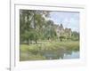 On the Ouse at Hemingford Grey, 1890-William Fraser Garden-Framed Giclee Print