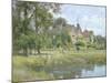 On the Ouse at Hemingford Grey, 1890-William Fraser Garden-Mounted Giclee Print