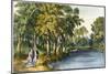 On the Owago-Currier & Ives-Mounted Giclee Print