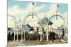 On the Palace Pier, Brighton, Sussex, C1900s-null-Mounted Giclee Print