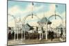 On the Palace Pier, Brighton, Sussex, C1900s-null-Mounted Giclee Print